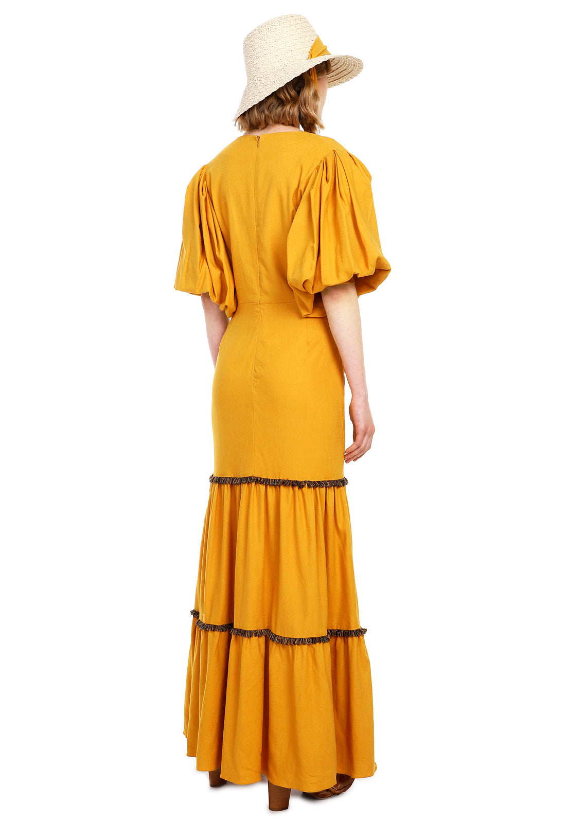 Piedra Santa Linen Vestido