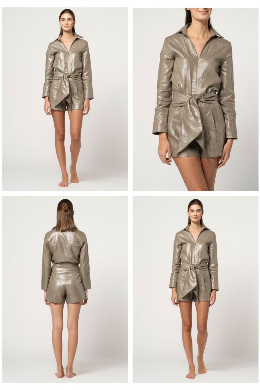 Bronze Jumpsuit Cuore